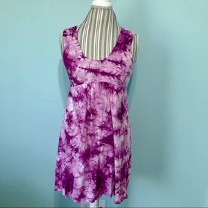 Soybu Pink Tie-Dye Dress Size Medium